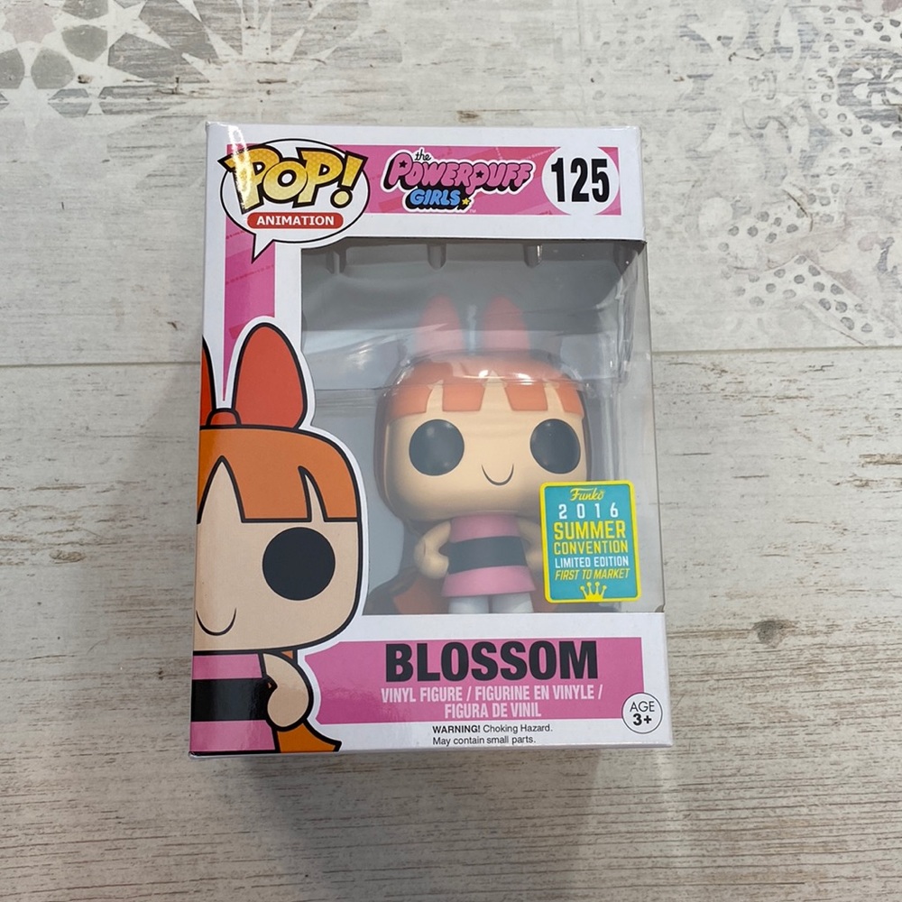 Funko Pop Blossom #125 The Powerpuff Girls Limited Edition Figure